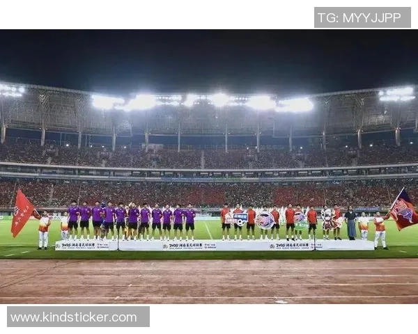 足球晚上激情四溢球迷齐聚享受精彩赛事与友谊的盛宴