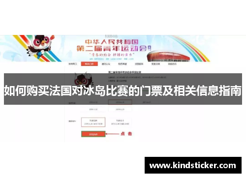 如何购买法国对冰岛比赛的门票及相关信息指南